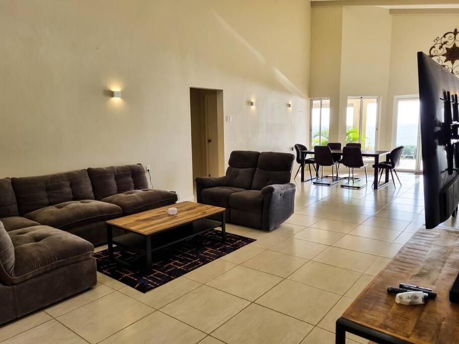 Villa With Pool And Sea View Fontein Exterior photo