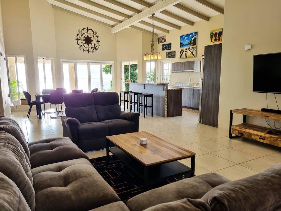 Villa With Pool And Sea View Fontein Exterior photo